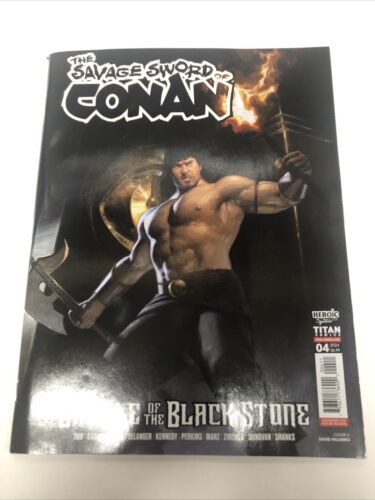 The Savage Sword Of Conan : Battle Of The Black Stone (2024) Mag • Titan Comics