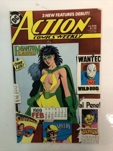 Action Comics Weekly (1987) # 584-650 Missing # 616 & 631 (F/VF) DC Comics