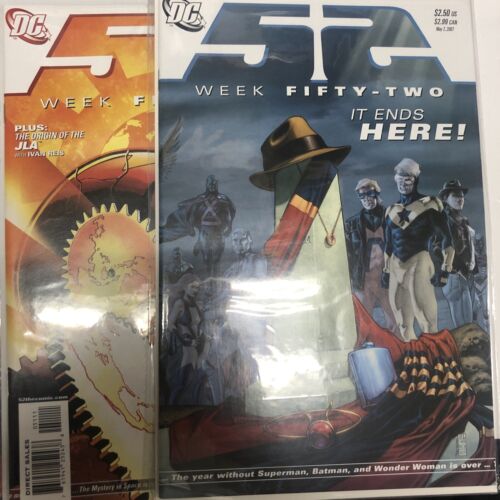 Week Fifty Two # 1-52 (2024) Set Of 52 Comics + World War Book # 1-4 Pages Of 52