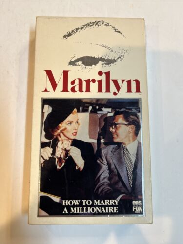 How to Marry a Millionaire (VHS, 1987) Marilyn Monroe & Betty Grabel