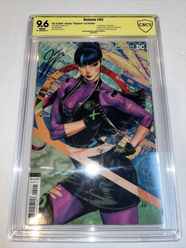 Batman (2020) # 92 (CBCS 9.6) Verified Signature James Tynion IV # 393 /600