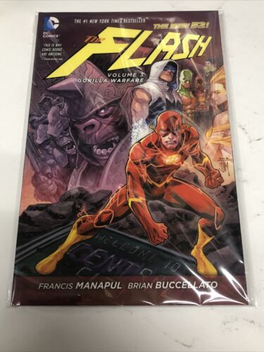 The Flash Vol.3:  Gorilla Welfare (2014) Dc Comics TPB SC Francis Manapul