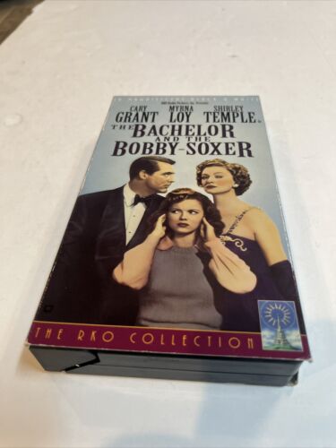 The Bachelor and the Bobby-Soxer (VHS, 1998) Gary Grant Myrna Loy Shirley Temple