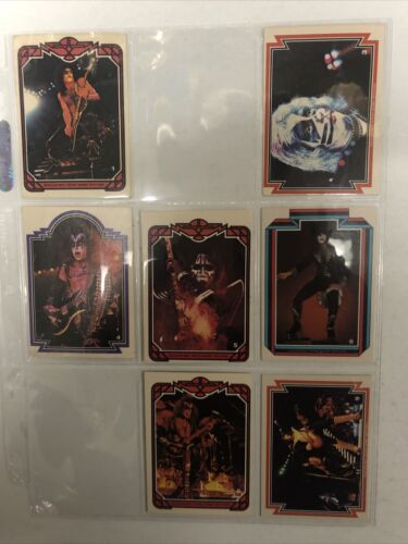 KISS Army Aucoin MGT Cards (1978)By AGRMT With KISS -incomplete Set Of 56 Cards