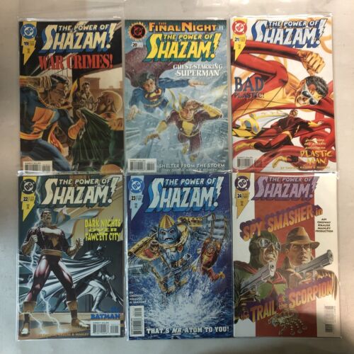 The Power Of Shazam (1993) #1-18 + Ann #1 (VF/NM) Set DC Comics