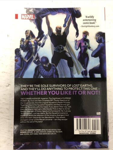 Squadron Supreme Vol.1 By James Robinson (2016) TPB Marvel Comics