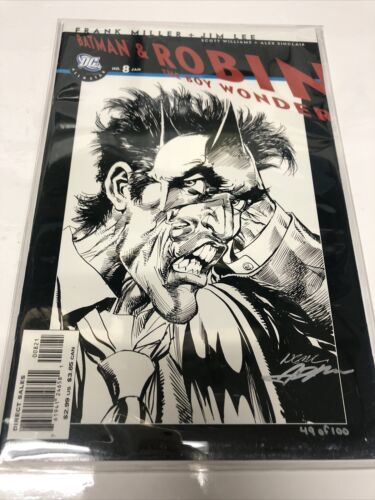 Batman & Robin The Boy Wonder • Signed Neal Adams VF / NM Frank Miller • Jim Lee