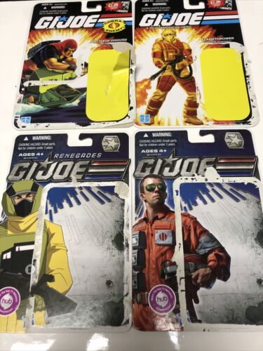 GI Joe (2008) (2011) Dossier • Cards • Made In China • 2 Sets •Renegades• Zartan