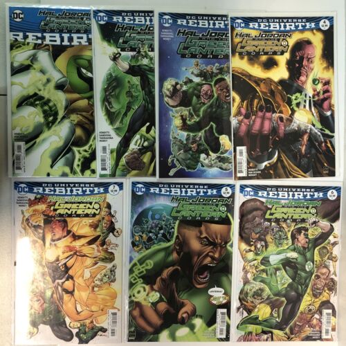 Hal Jordan And The Green Lantern Corps (2016) Set # 1-7 & Variant # 1 (VF/NM)