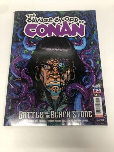 The Savage Sword Of Conan : Battle Of The Black Stone (2024) Mag • Titan Comics