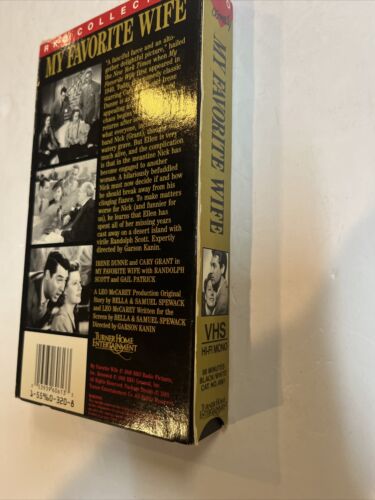 My Favorite Wife (VHS) Gary Grant • Irene Dunne | Turner Home