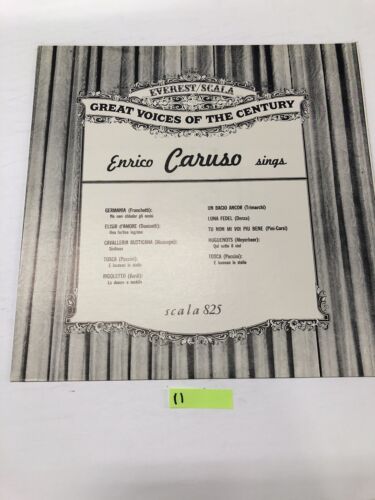 Enrich Caruso Sings Vinyl LP Album