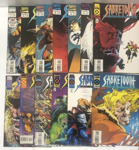 Sabretooth Classics (1995) Set Issues # 1-15 • Missing # 9-12 • Chris Claremont