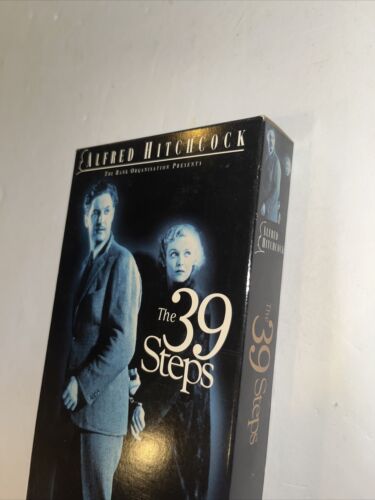 The 39 Steps (VHS 1995) Alfred Hitchcock • Robert Donat • Madelene Carroll