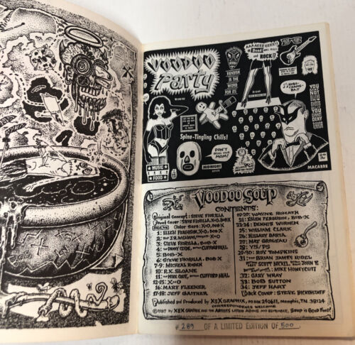 Camballa Condensed Voodoo Soup (1987) F/VF ~ XEX Graphix | Underground Comic