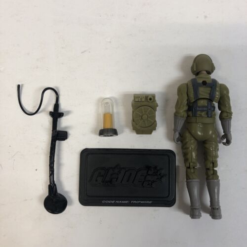 2008 GI Joe ~ TRIP WIRE ~ Mine Detector V5 ~ Complete Mint