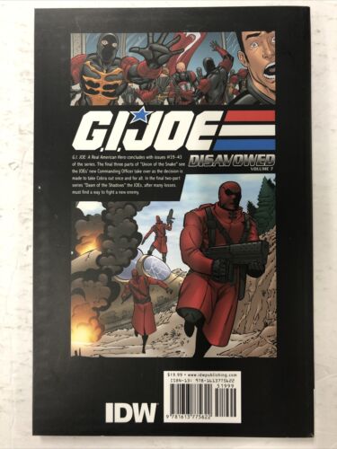 G.I.Joe Disavowed Vol.7 By Brandon Jerwa (2013) TPB IDW