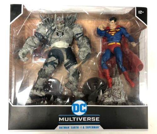 McFarlane DC Multiverse Dark Nights: Metal Batman Earth-1 & Superman 2-pack