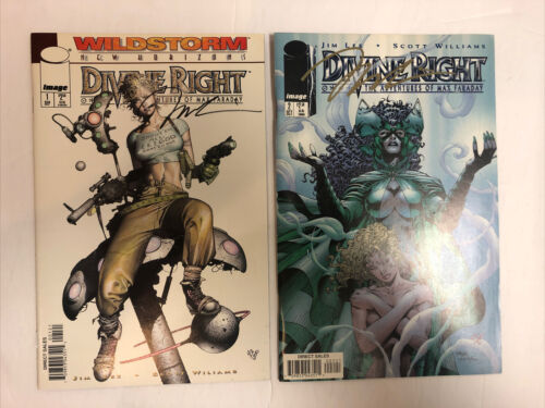 Divine Right (1997) # 1 (VF/NM) | Signed Jim Lee Limited # 42 / 500