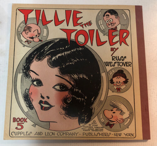 Tillie The Toiler (1930)Book 5 F/VF Platinum Age ~ Cupples & Leon Company | Russ