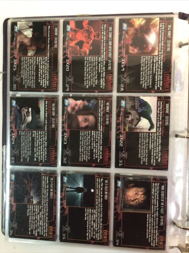 X-Files Trading (1995) Trading Cards Complete Season