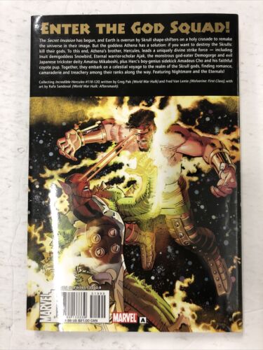 Incredible Hercules Secret Invasion By Greg Pak (2008) HC Marvel Comics