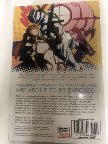 Uncanny X Force Let It Bleed  (2013) Marvel TPB SC Sam Humphries