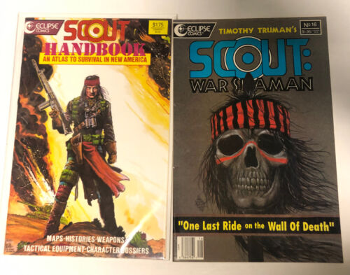 Scout War Shaman (1988)1-16 + Handbook missing 3 ~ Eclipse Comics|Timothy Truman