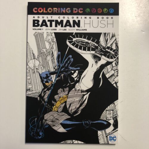 Colouring Book Batman Hush Vol.1 J. Loeb (2016) DC Comics| Magazine Mag