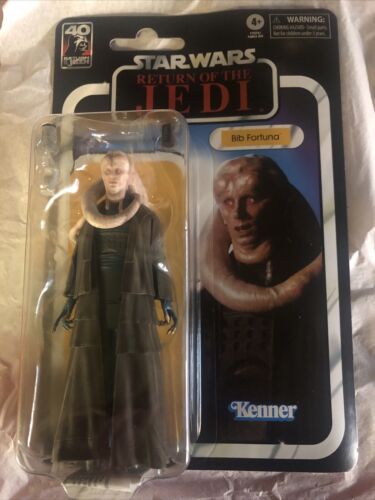 2023 Star Wars Black Series 6 in 40th Anniversary RotJ Bib Fortuna C8/9