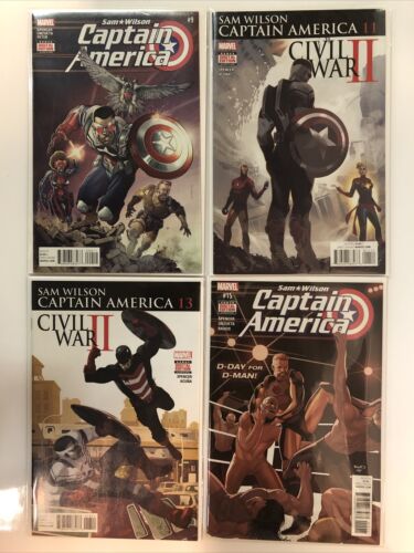 Sam Wilson Captain America (2017) Complete Set