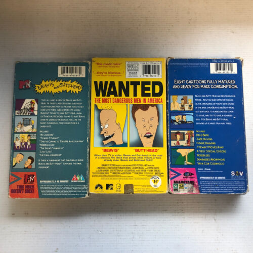 Beavis And Butthead Do America,innocence Lost,The Final Judgment Bundle (VHS)