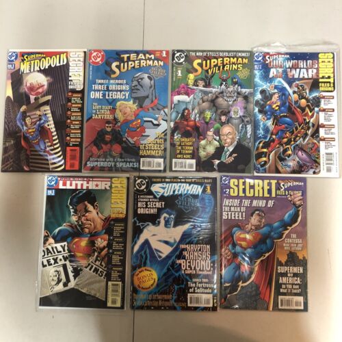 Superman Secret Files & Origins Lot 7 Comics (VF/NM) DC Comics