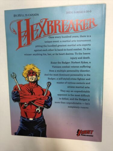 A Badger Graphic Novel (1988) Hexbreaker Mike Baron