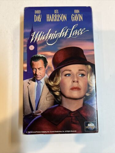 Midnight Lace (VHS, 1996) Doris Day, Rex Harrison & John Gavin | MCA Universal