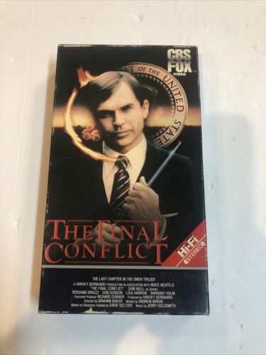 Final Conflict The Last Chapter In The Omen Trilogy (VHS) Mace Neufeld