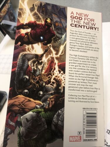 Thor Iron Man God Complex (2011) Marvel TPB SC Dan Abnett