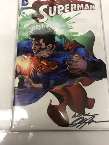 Superman • DC Comics 50 • Signed Neal Adams • Certificate Authenticity • VF / NM