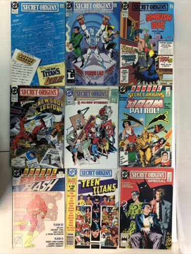 Secret Origins (1986) Complete Set # 1-50 & Annual 87-88-89 & Special # 1 (F/VF)