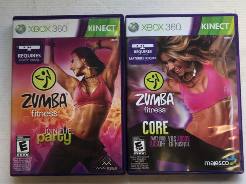 Xbox 360 Zumba join the party,zumba core(2010-2012)