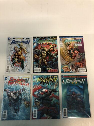 Aquaman (2011) New 52 #0 - #52  + Annuals + Tie-Ins Complete  Set (VF/NM) |  DC