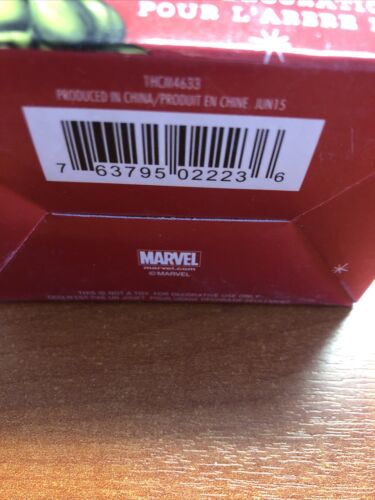 Avengers Assemble Marvel Christmas Tree Ornament HULK Rare Figure