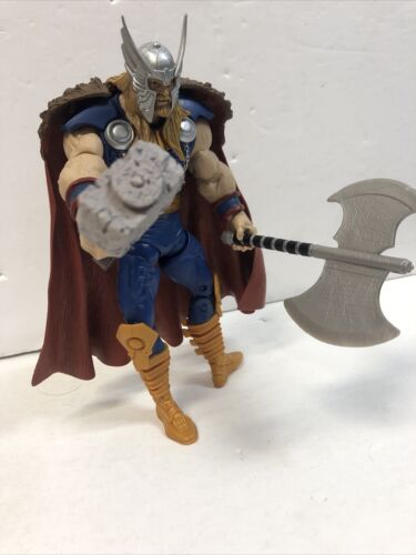 Hasbro Marvel Legends (2006) Thor 7" Action Figure: BAF Collection Complete Mint