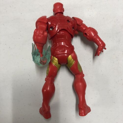 Marvel Avengers Mighty Battlers Arc Strike Iron Man 7" Action Figure 2012 Hasbro