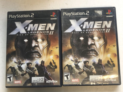 2X X-Men Legends 2 case and manual only (No Game)