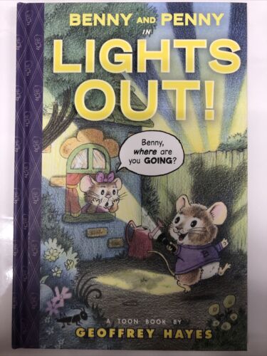 Benny and Penny in Lights Out (2012) HC Toon Books Level Geoffrey Hayes