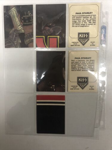 KISS Army Aucoin MGT Cards (1978)By AGRMT With KISS -incomplete Set Of 56 Cards