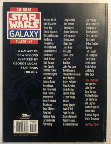 The Art of Star Wars Galaxy vol. 2 (1994) Foreword | HC