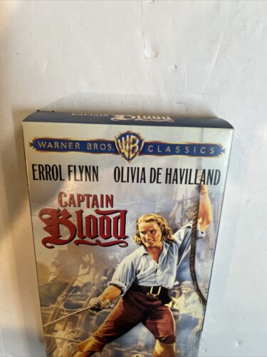 Captain Blood (VHS 2001)  Errol Flynn • Olivia De Havilland | Warner Bros