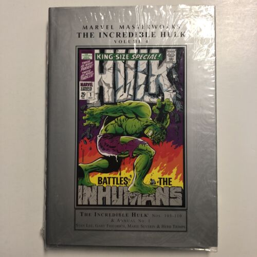 The Incredible Hulk Vol. 4 (2007) Marvel Masterworks TPB HC New Semi-sealed